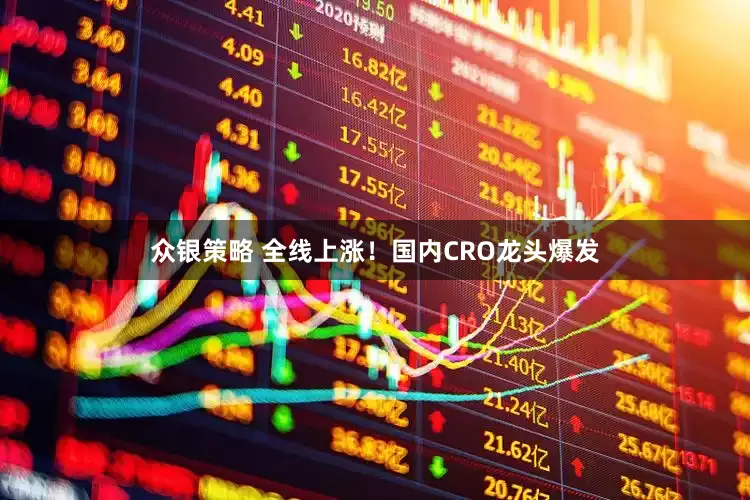 众银策略 全线上涨！国内CRO龙头爆发